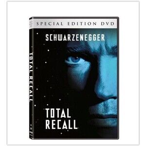 Total Recall DVD Special Edition Arnold Schwarzenegger Sharon Stone Movie New